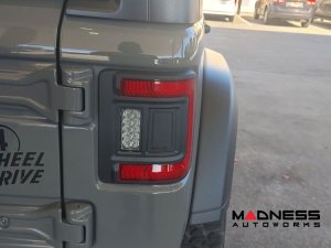 Jeep Wrangler JL Tail Lights - Flush Mount -LED - Red Lens